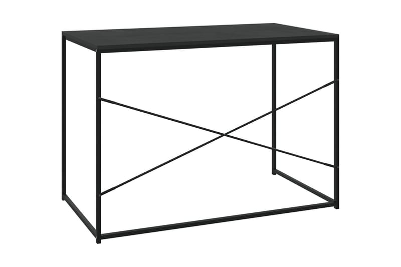 Datorbord svart 110x60x70 cm spånskiva - Svart - Möbler - Hemmakontor - Skrivbord
