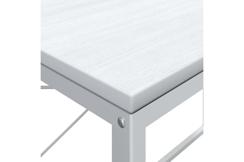 Datorbord vit 110x60x70 cm spånskiva - Vit - Skrivbord - Bord