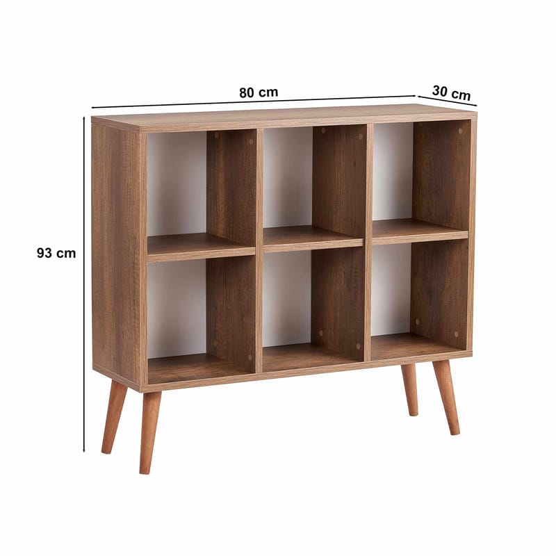 Djarhint Skrivbord 80 cm - Valnöt - Möbler - Hemmakontor - Skrivbord