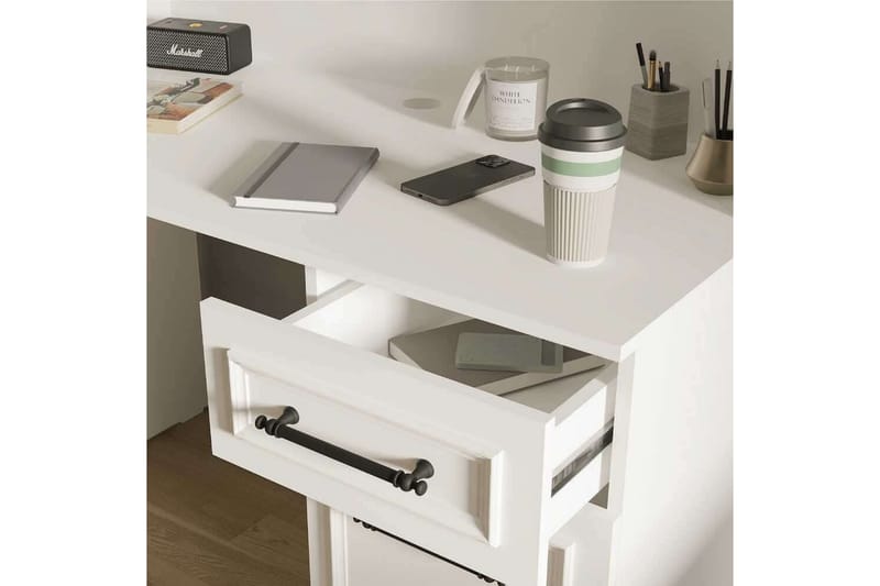 Erylis Skrivbord 60x120 cm - Vit - Möbler - Hemmakontor - Skrivbord