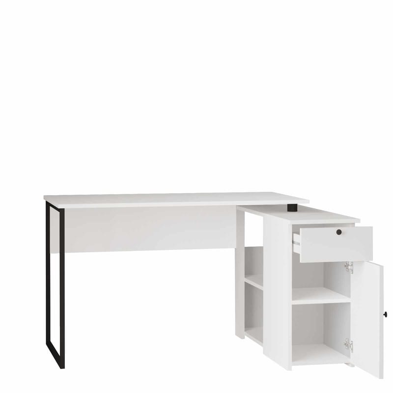 Fenvik Skrivbord 129,8x70x90 cm - Vit - Möbler - Hemmakontor - Skrivbord