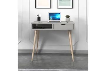 Gerard Skrivbord 60x90 cm - Grå/Natur - Möbler - Hemmakontor - Skrivbord