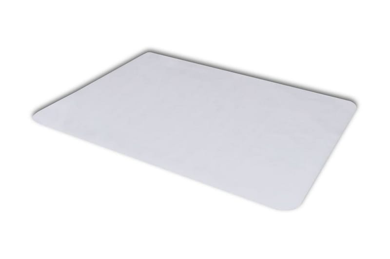Golvskydd för laminatgolv/heltäckningsmatta 90 cmx90 cm - Vit - Möbler - Hemmakontor - Golvskydd