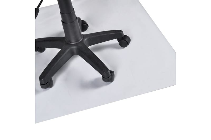 Golvskydd för laminatgolv/heltäckningsmatta 90 cmx90 cm - Vit - Möbler - Hemmakontor - Golvskydd