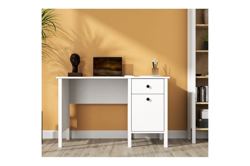 Grado Skrivbord 60x120 cm - Natur/Vit - Möbler - Hemmakontor - Skrivbord
