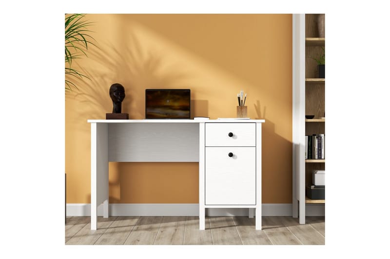 Grado Skrivbord 60x120 cm - Natur/Vit - Möbler - Hemmakontor - Skrivbord
