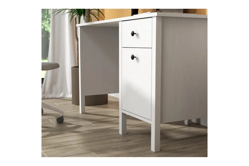 Grado Skrivbord 60x120 cm - Natur/Vit - Möbler - Hemmakontor - Skrivbord