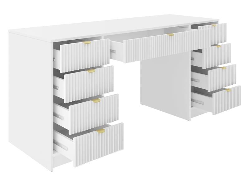 Gudelia Skrivbord 154 cm - brun - Möbler - Hemmakontor - Skrivbord