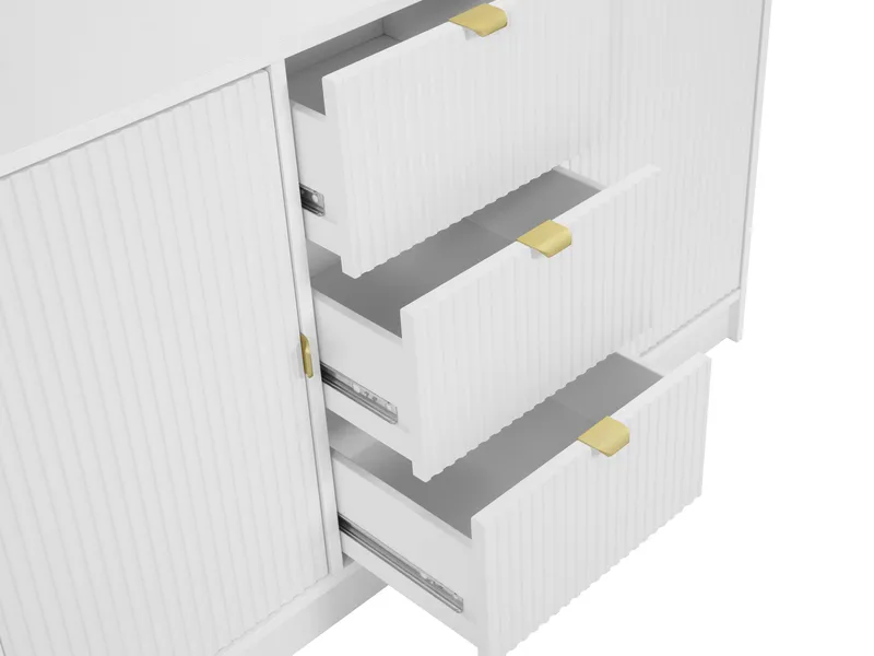 Gudelia Skrivbord 158 cm - beige - Möbler - Hemmakontor - Skrivbord