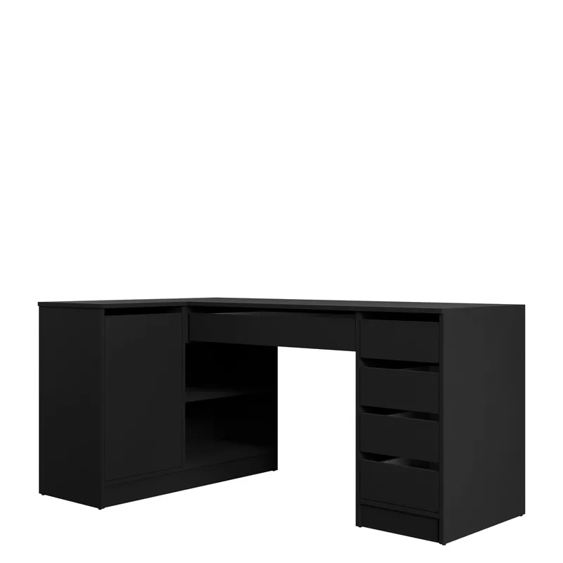 Harland Skrivbord 158 cm, svart