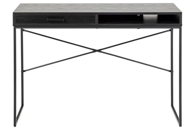 Hartsoe Skrivbord 45 cm - Svart - Möbler - Hemmakontor - Skrivbord