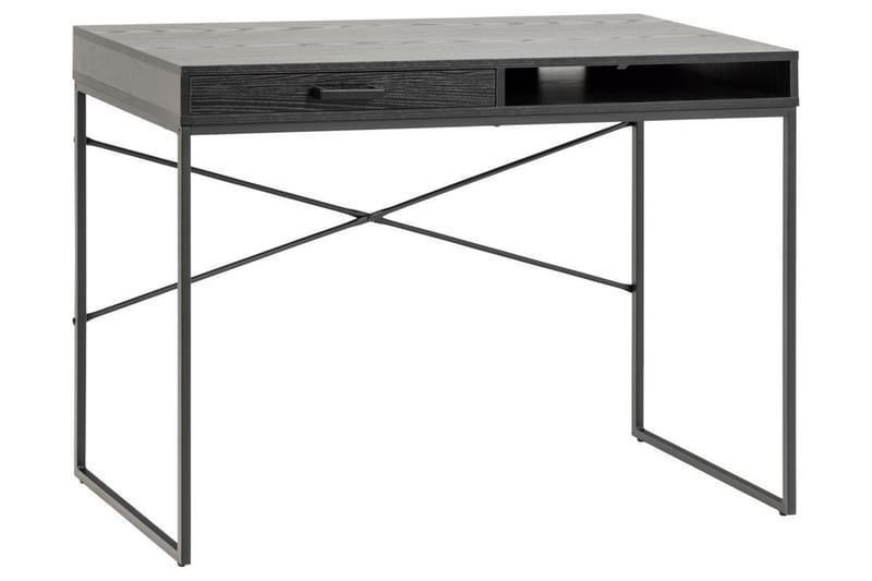 Hartsoe Skrivbord 45 cm - Svart - Möbler - Hemmakontor - Skrivbord