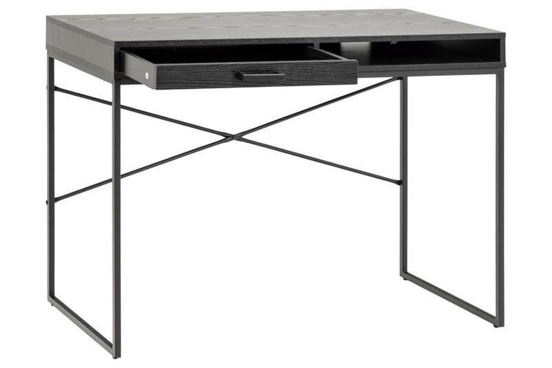 Hartsoe Skrivbord 45 cm - Svart - Möbler - Hemmakontor - Skrivbord