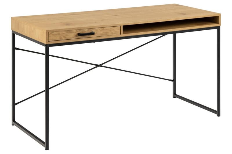 Hartsoe Skrivbord 58 cm - Natur - Möbler - Hemmakontor - Skrivbord
