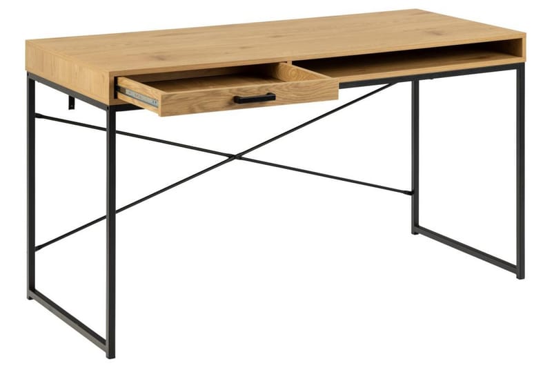 Hartsoe Skrivbord 58 cm - Natur - Möbler - Hemmakontor - Skrivbord