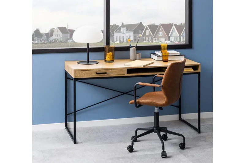 Hartsoe Skrivbord 58 cm - Natur - Möbler - Hemmakontor - Skrivbord