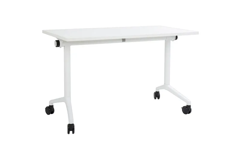 Hopfällbart skrivbord Cavi Vit, 120x60x75 cm, Vit, 120x60x75 cm