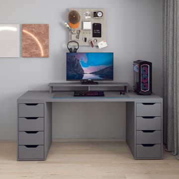 Horace Skrivbord 180x75x60 cm - Antracit - Möbler - Hemmakontor - Skrivbord