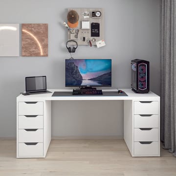 Horace Skrivbord 180x75x60 cm - Vit - Möbler - Hemmakontor - Skrivbord