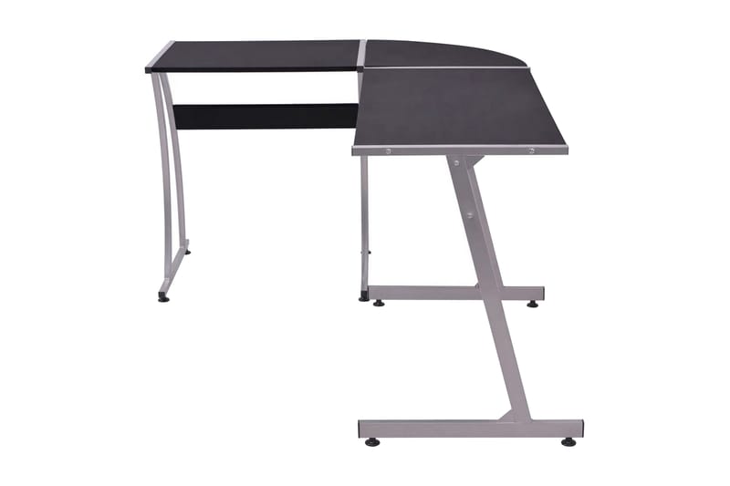 Hörnskrivbord L-formad svart - Svart - Skrivbord - Bord