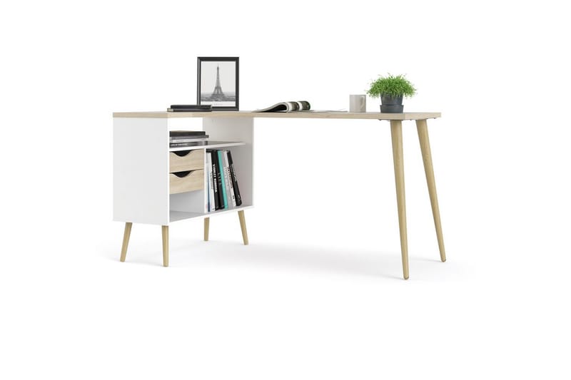 Hostafranc Skrivbord 81x145,1 cm - Natur - Möbler - Hemmakontor - Skrivbord