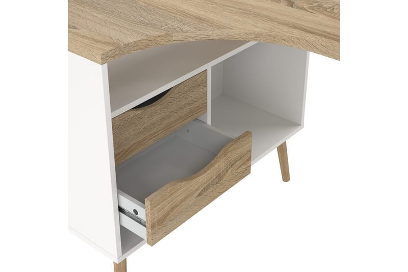 Hostafranc Skrivbord 81x145,1 cm - Natur - Möbler - Hemmakontor - Skrivbord