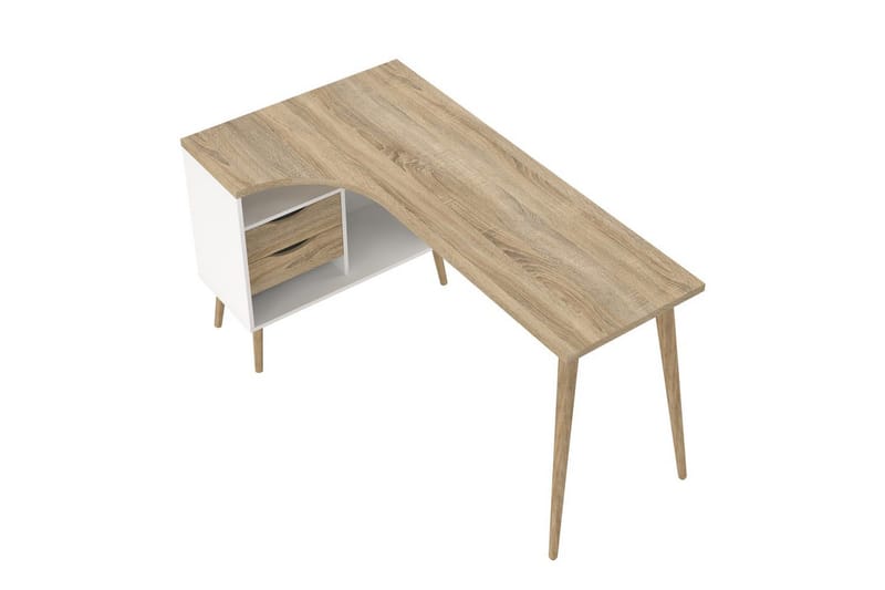 Hostafranc Skrivbord 81x145,1 cm - Natur - Möbler - Hemmakontor - Skrivbord