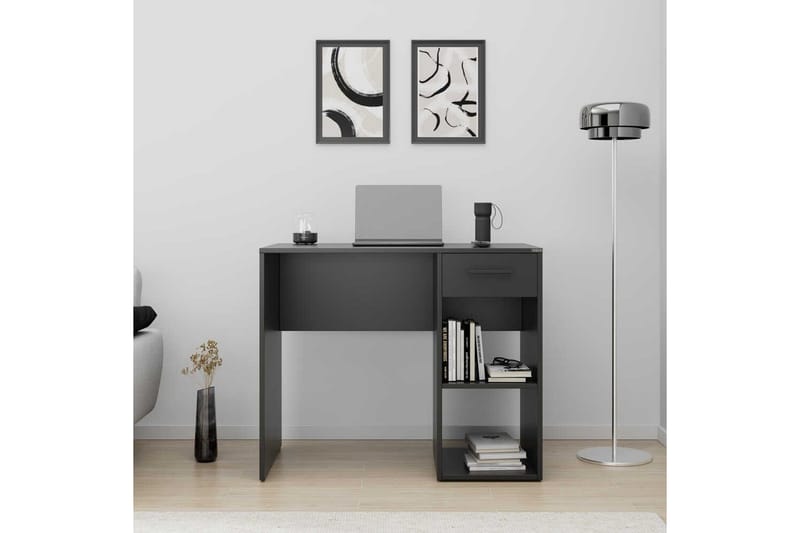 Jenifer Skrivbord 52x90 cm - Antracit - Möbler - Hemmakontor - Skrivbord