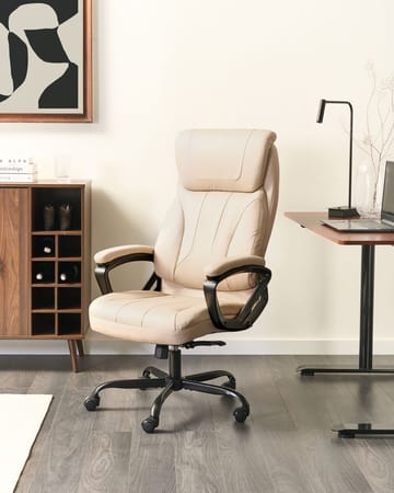 Kontorsfåtölj Proud - Beige - Möbler - Hemmakontor - Kontorsstol