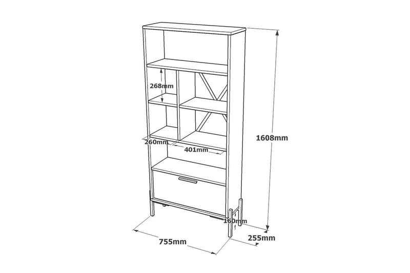 Kontorsmöbelset Enor 9 Argentu / Antracit - Silver/Antracit - Möbler - Hemmakontor - Möbelset för kontor