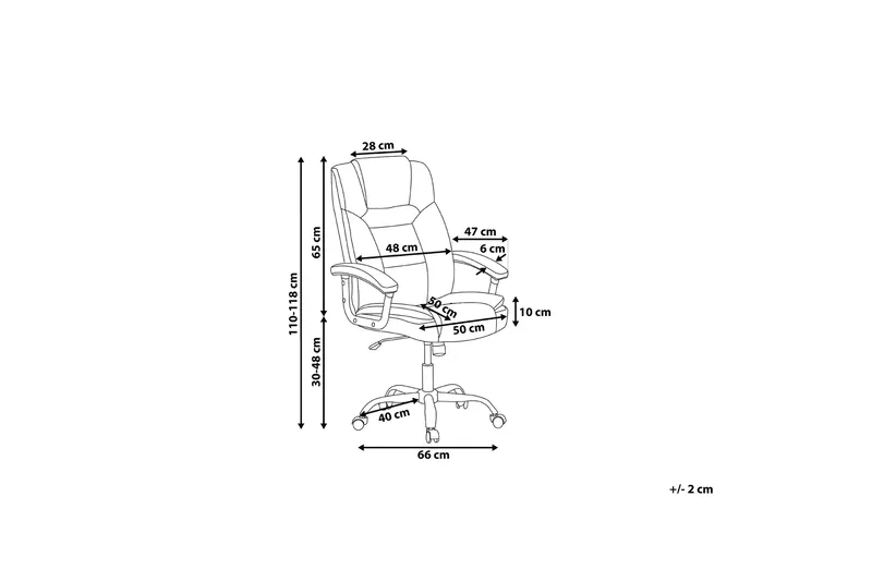 Advance Kontorsstol - Beige - Möbler - Hemmakontor - Kontorsstol