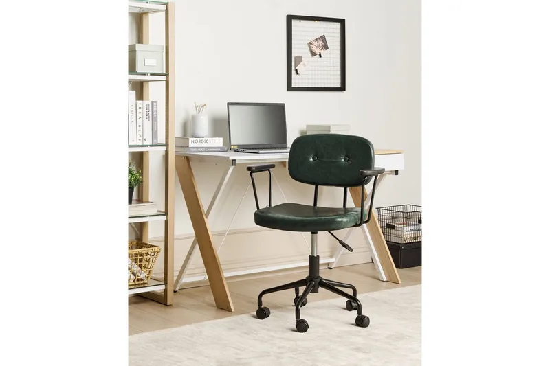 Kontorsstol Algerita Grön - Grön - Möbler - Hemmakontor - Kontorsstol