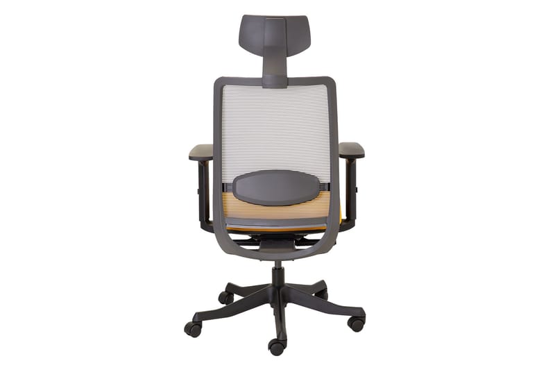 Anggun Kontorsstol - Gul/Grå - Möbler - Hemmakontor - Kontorsstol