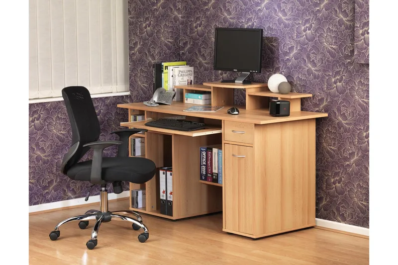 Atlanta Kontorsstol Höj och sänkbar Svart - Dorel Home - Möbler - Hemmakontor - Kontorsstol