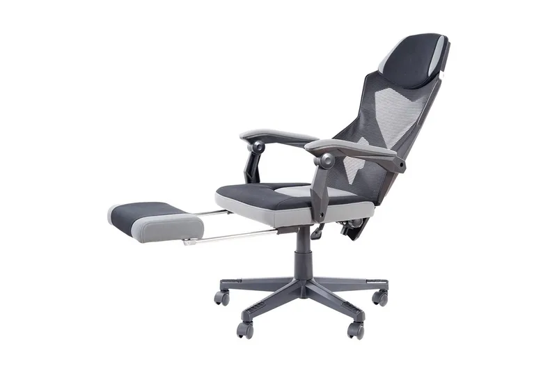 Balneario Kontorsstol Ställbar - Svart/Grå - Möbler - Hemmakontor - Kontorsstol