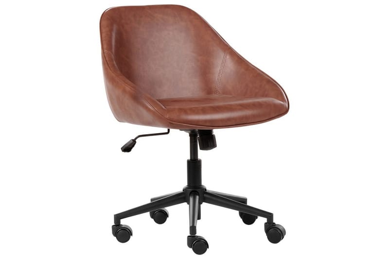 Kontorsstol Bardsdale Brun/Svart - Brun/Svart - Möbler - Hemmakontor - Kontorsstol