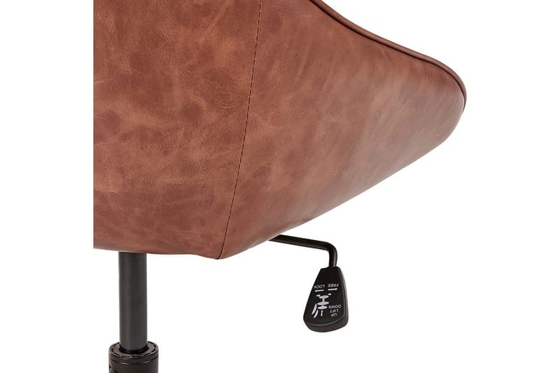 Kontorsstol Bardsdale Brun/Svart - Brun/Svart - Möbler - Hemmakontor - Kontorsstol