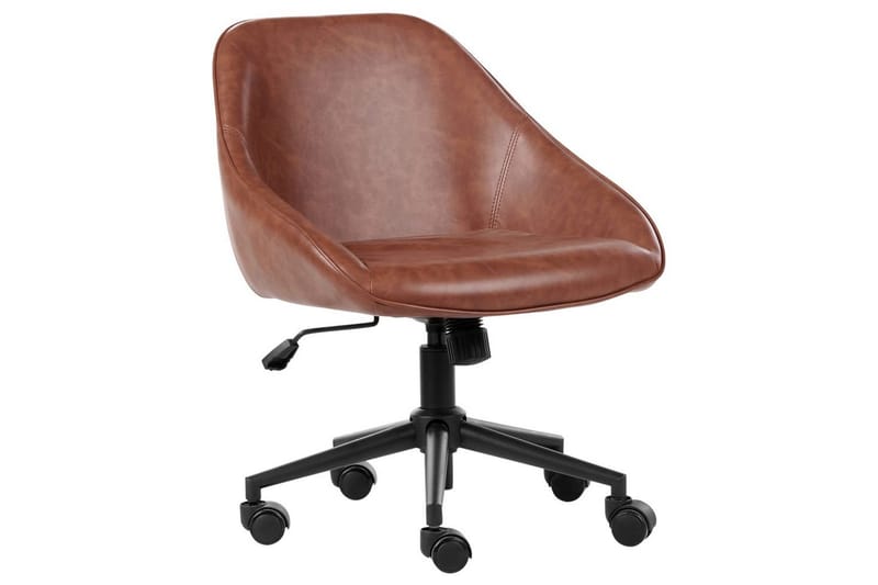 Kontorsstol Bardsdale Brun/Svart - Brun/Svart - Möbler - Hemmakontor - Kontorsstol