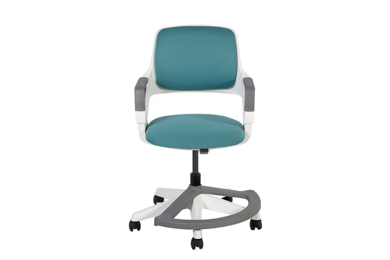 Barnstol Rookee För 4-14År 64x64xh76-93 Blå/Vit - Barn & bebis - Barnmöbler - Barnstolar & fåtöljer - Skrivbordsstol barn