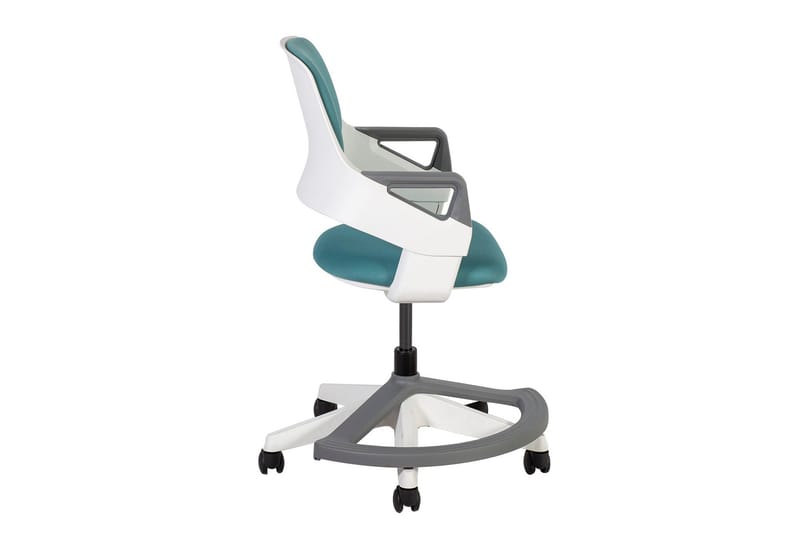 Barnstol Rookee För 4-14År 64x64xh76-93 Blå/Vit - Barn & bebis - Barnmöbler - Barnstolar & fåtöljer - Skrivbordsstol barn