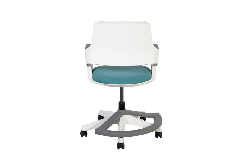 Barnstol Rookee För 4-14År 64x64xh76-93 Blå/Vit - Barn & bebis - Barnmöbler - Barnstolar & fåtöljer - Skrivbordsstol barn