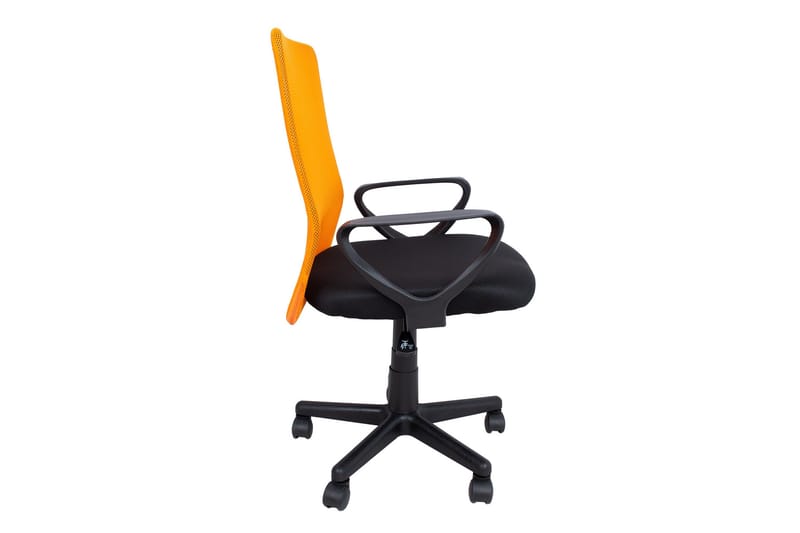 Belinda Kontorstol Svart/Orange - Möbler - Hemmakontor - Kontorsstol