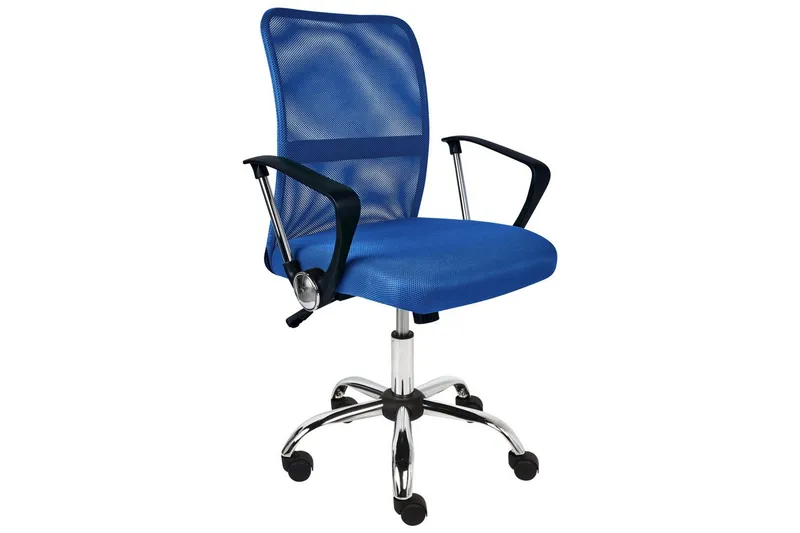 Kontorsstol Best Blå/Silver/Blå, Blå/Silver/Blå