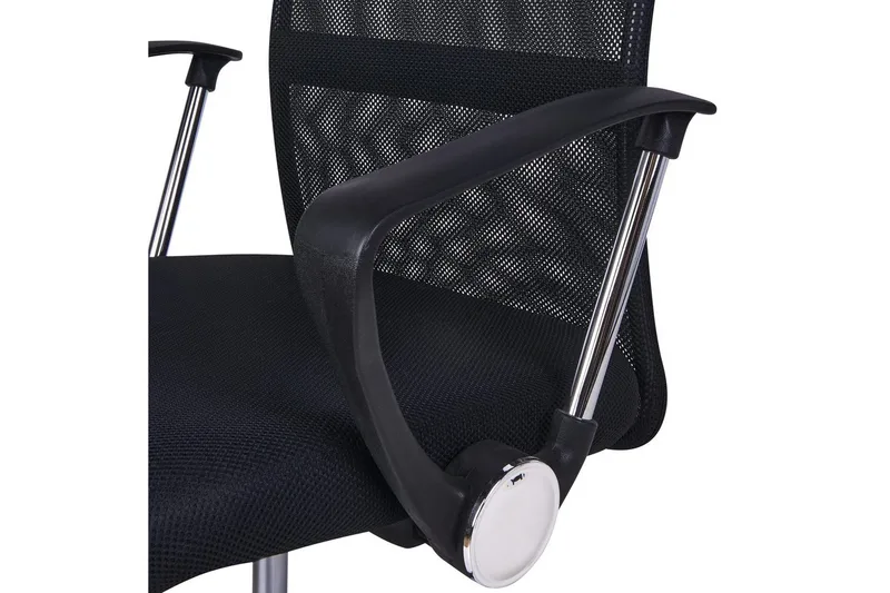 Kontorsstol Best Svart/Silver - Svart/Silver - Möbler - Hemmakontor - Kontorsstol