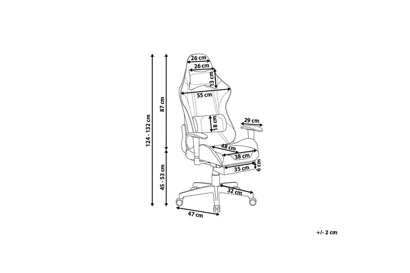 Brunnevik Gamingstol - Gul - Möbler - Hemmakontor - Kontorsstol