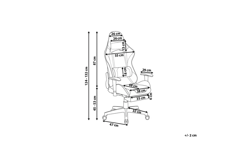 Brunnevik Gamingstol - Gul - Möbler - Spelrum - Gamingstol