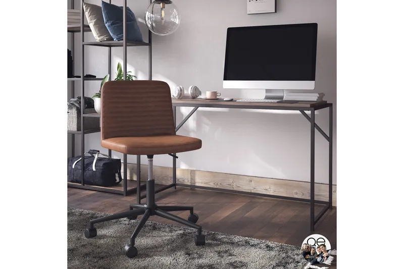 Corey Kontorsstol Höj och sänkbar Brun, Queer Eye