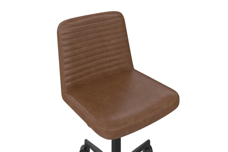 Corey Kontorsstol Höj och sänkbar Brun - Queer Eye - Möbler - Hemmakontor - Kontorsstol