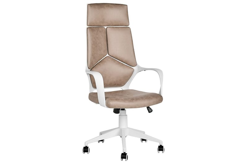 Kontorsstol Delight Beige/vit - Beige/vit - Möbler - Hemmakontor - Kontorsstol
