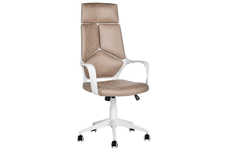 Kontorsstol Delight Beige/vit - Beige/vit - Möbler - Hemmakontor - Kontorsstol